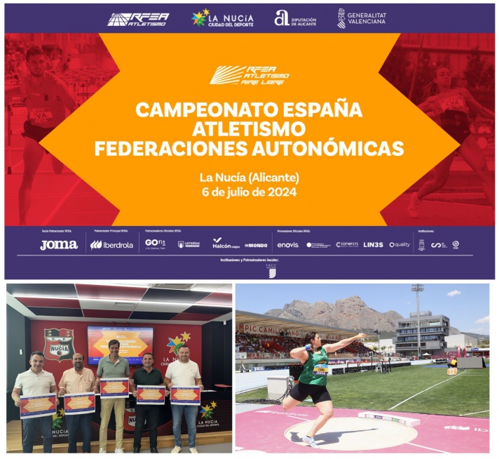 602 atletas competirán en el Nacional de Federaciones en La Nucía/602 atletes competiran en el Nacional de Federacions a La Nucia